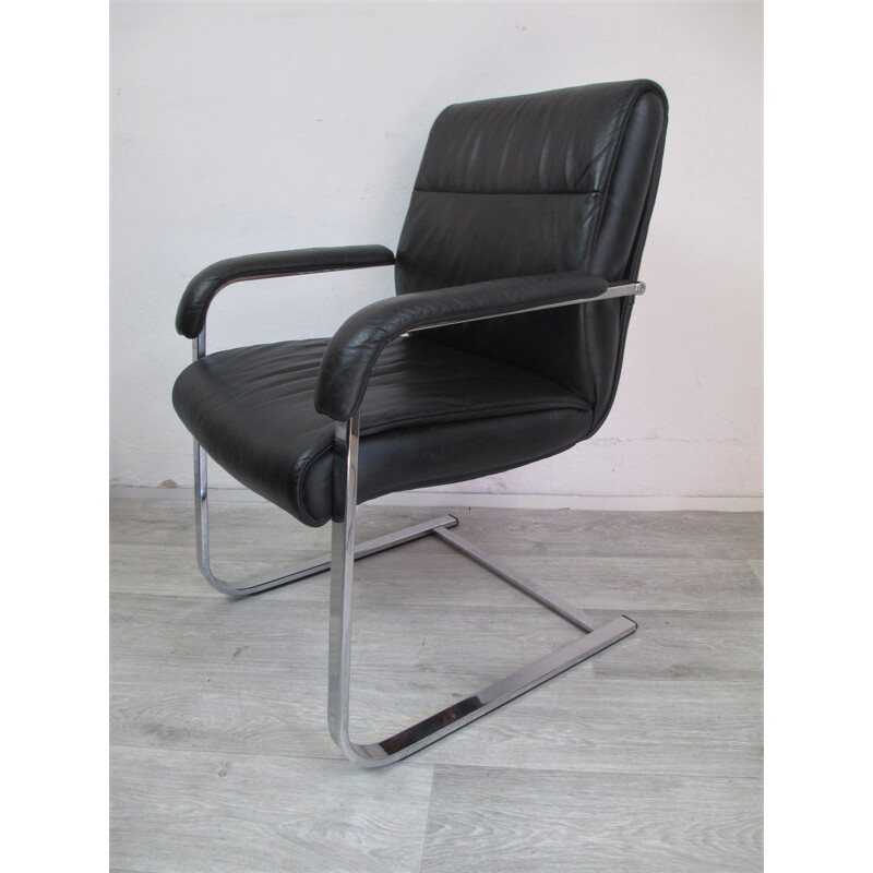 Vintage Office Chair, Switzerland, 1970s