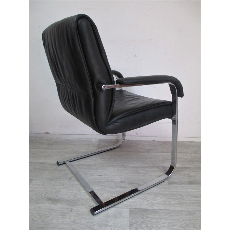 Vintage Office Chair, Switzerland, 1970s