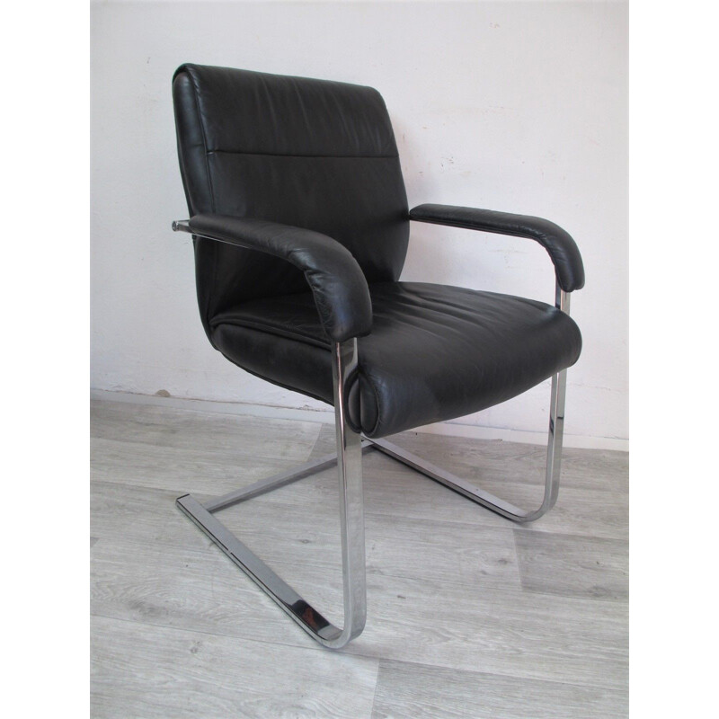 Vintage Office Chair, Switzerland, 1970s