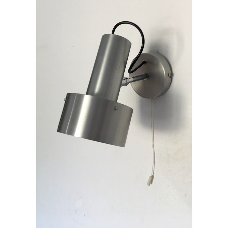 Vintage metal wall lamp 1960