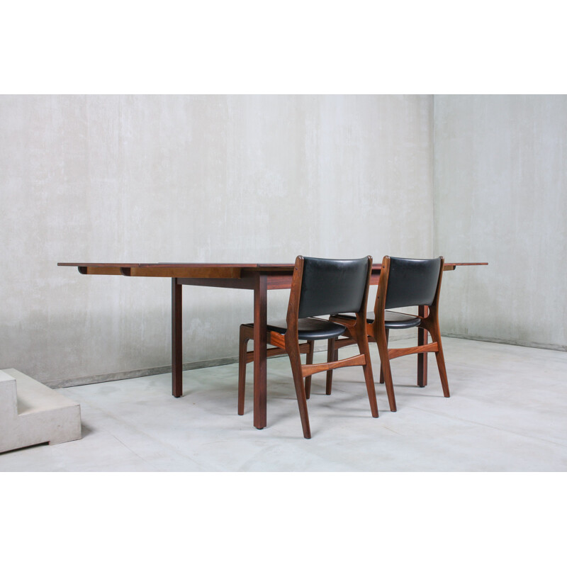 Vintage Dining Table by Nils Jonsson for Troeds, Rosewood 1960s