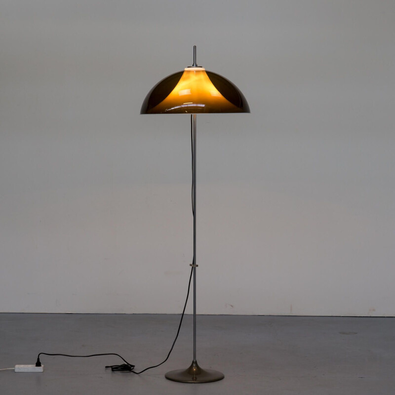 Vintage adjustable floorlamp by Gino Sarfatti for Arteluce 1960s