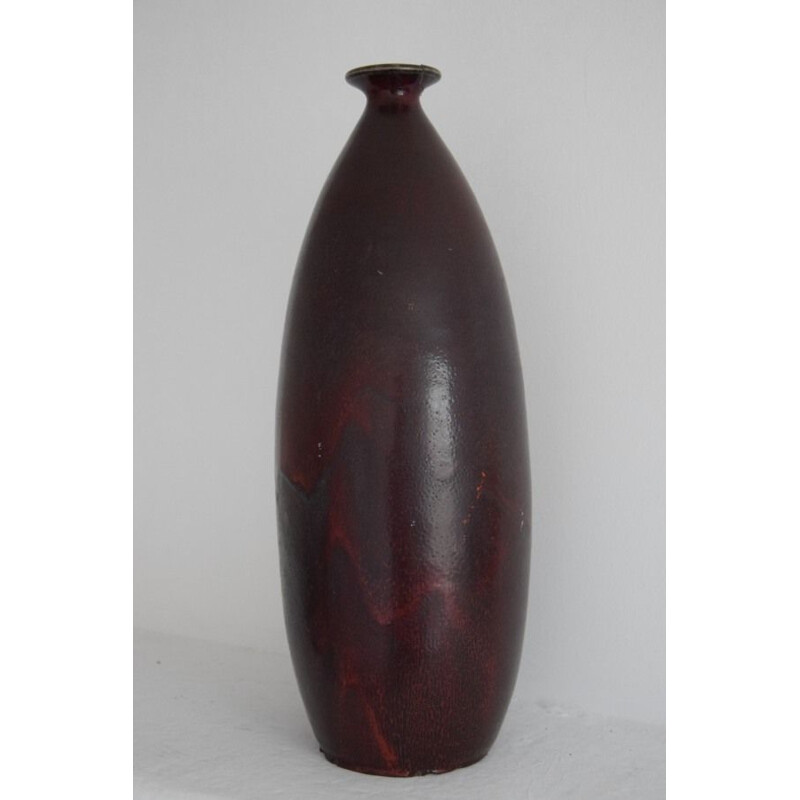 Vase vintage en grès par Mougin Frères, 1940-1950