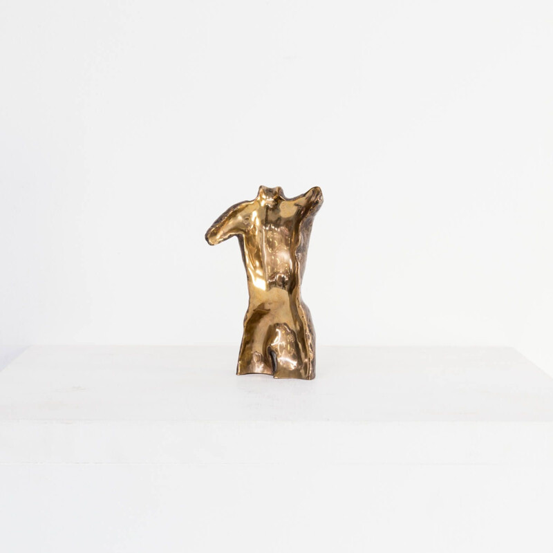 Vintage Jan Krikke art object 'torso' 2012
