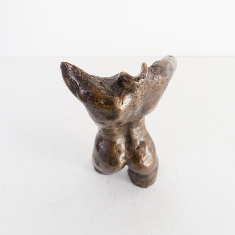 Vintage Jan Krikke art object 'torso' 2012
