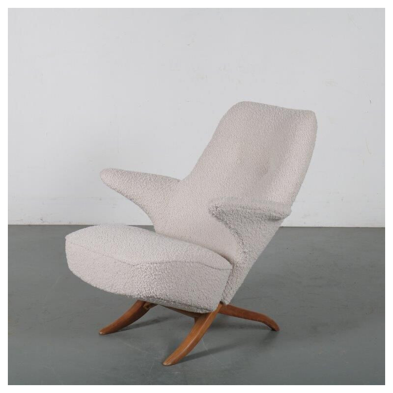 Vintage Penguin chair by Theo Ruth for Artifort, Netherlands 1950s