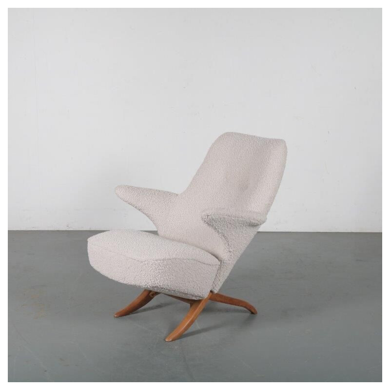 Vintage Penguin chair by Theo Ruth for Artifort, Netherlands 1950s