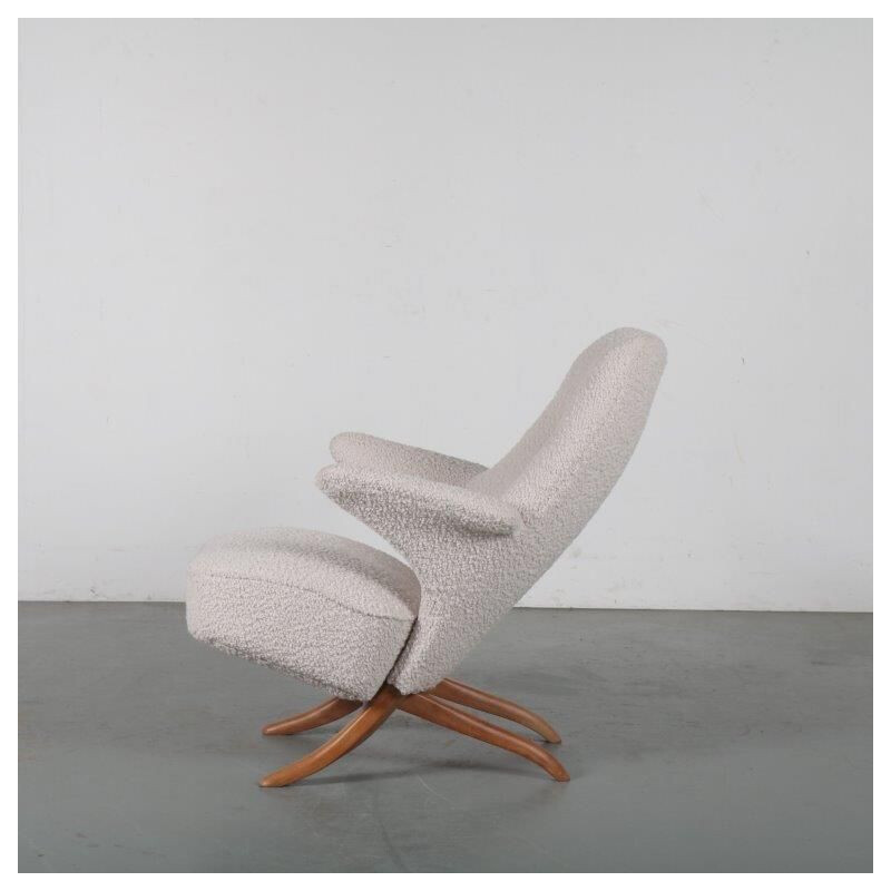 Vintage Penguin chair by Theo Ruth for Artifort, Netherlands 1950s