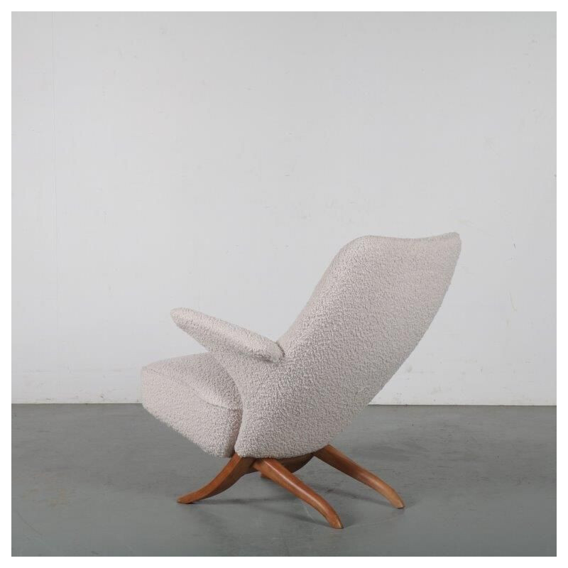 Vintage Penguin chair by Theo Ruth for Artifort, Netherlands 1950s