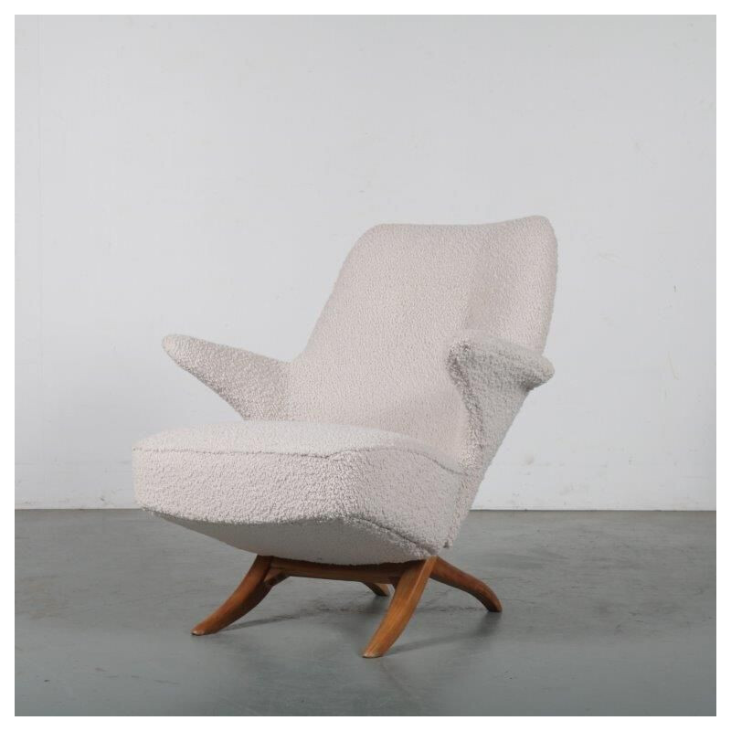 Vintage Penguin chair by Theo Ruth for Artifort, Netherlands 1950s