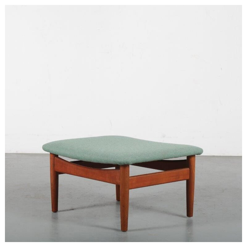 Vintage Ottoman by Finn Juhl for France and Son Danish 1950s