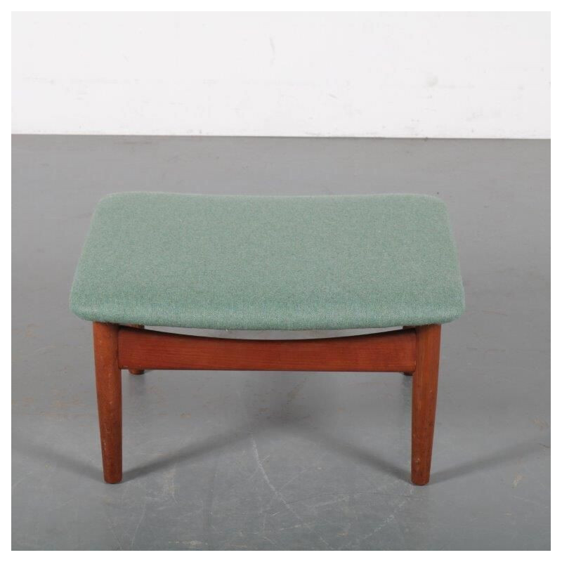 Vintage Ottoman by Finn Juhl for France and Son Danish 1950s