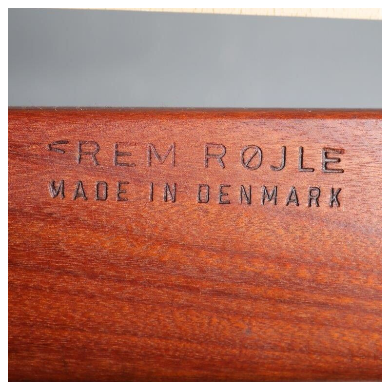 Vintage Stool by Hans Olsen for Frem Rojle Mobelfabrik, Denmark 1950s