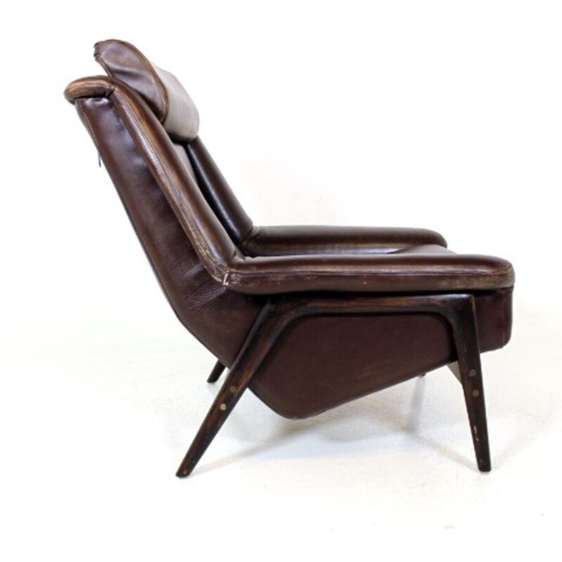 Vintage Profile Armchair Folke Ohlsson for Dux, Sweden, 1960