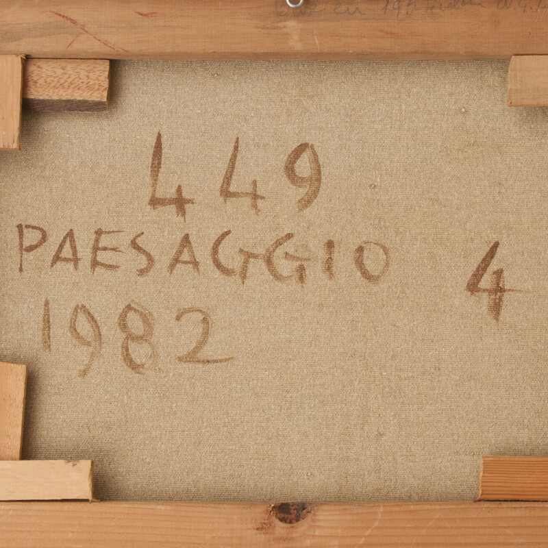 Vintage 'Paesaggio 4' by Leonella Marchetti Italy 1982