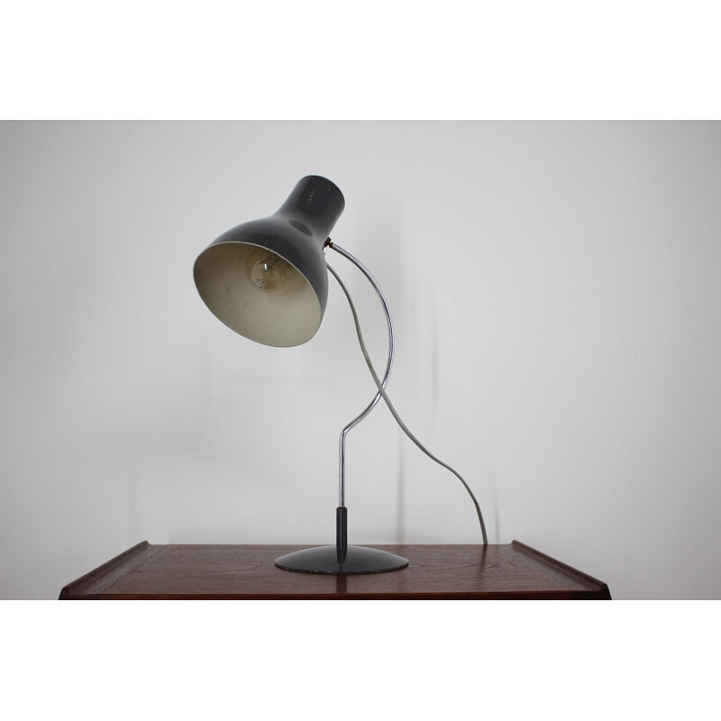 Vintage Table Lamp by Josef Hurka Design for Lidokov, Czechoslovakia 1970s 
