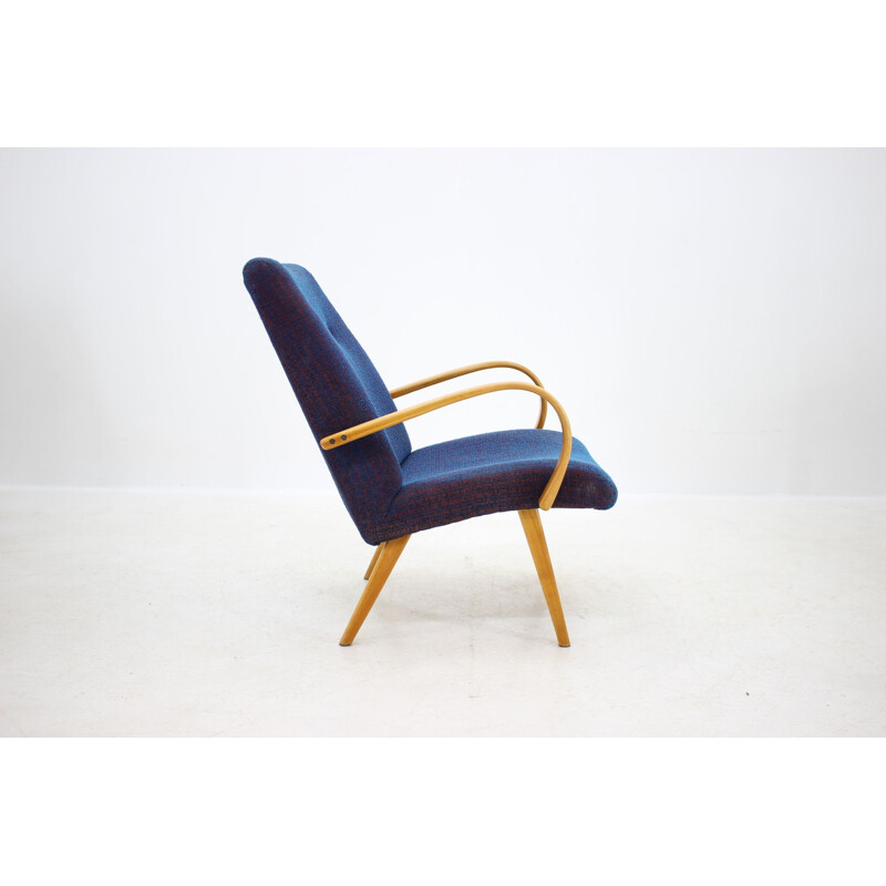 Vintage Lounge chair ThonThonet Bentwood 1960