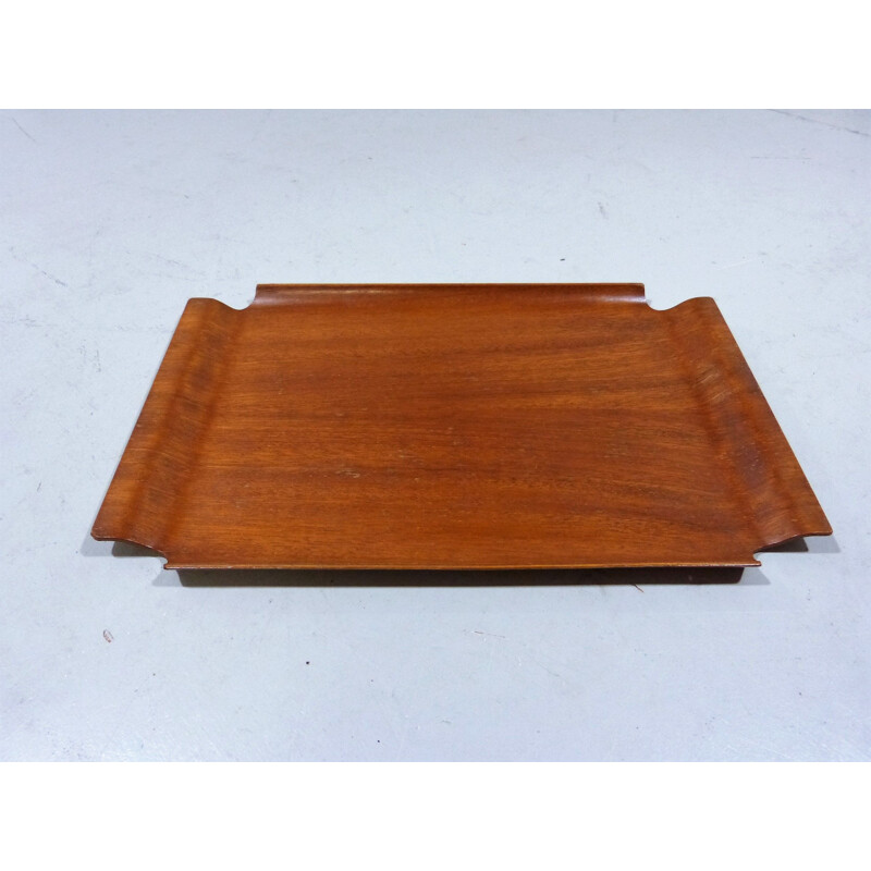 Vintage Teak wooden serving tray 1960s