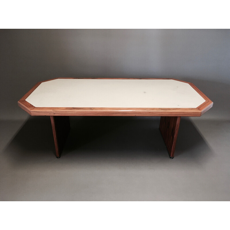 Grand bureau ou table haute vintage par Knoll Antimott 1950