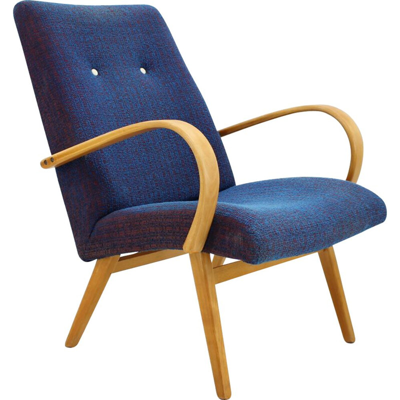 Vintage Lounge chair ThonThonet Bentwood 1960