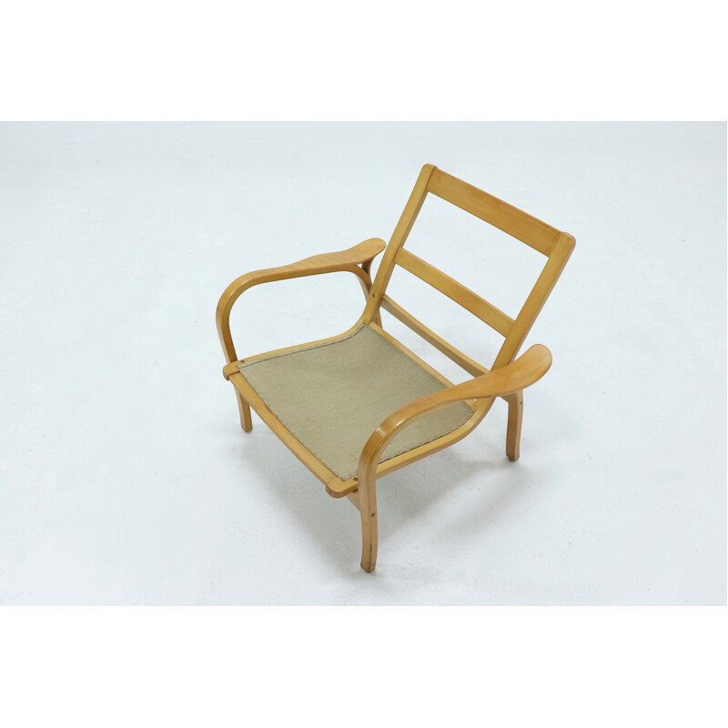 Vintage Lounge Chair Laminett  by Yngve Ekström for Swedese 1960s