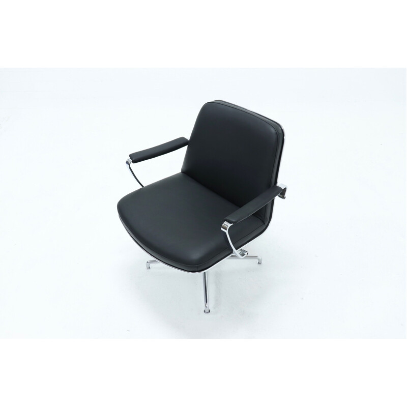 Vintage Kill International draaibare fauteuil van Jørgen Kastholm, 1960