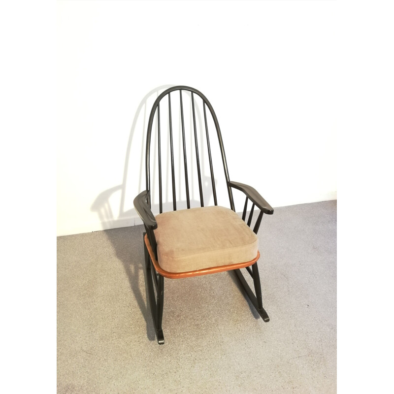 Cadeira de baloiço estilo vintage Ilmari Tapiova 1960
