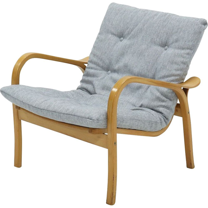 Vintage Lounge Chair Laminett  by Yngve Ekström for Swedese 1960s