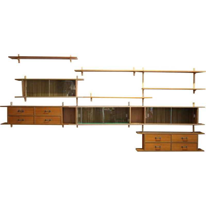 Vintage Wall unit from the GDR era 1960