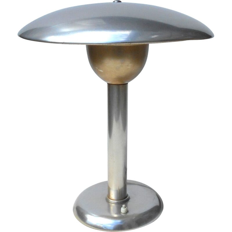 Lampe de table vintage Ministerial art decò, italienne 1930