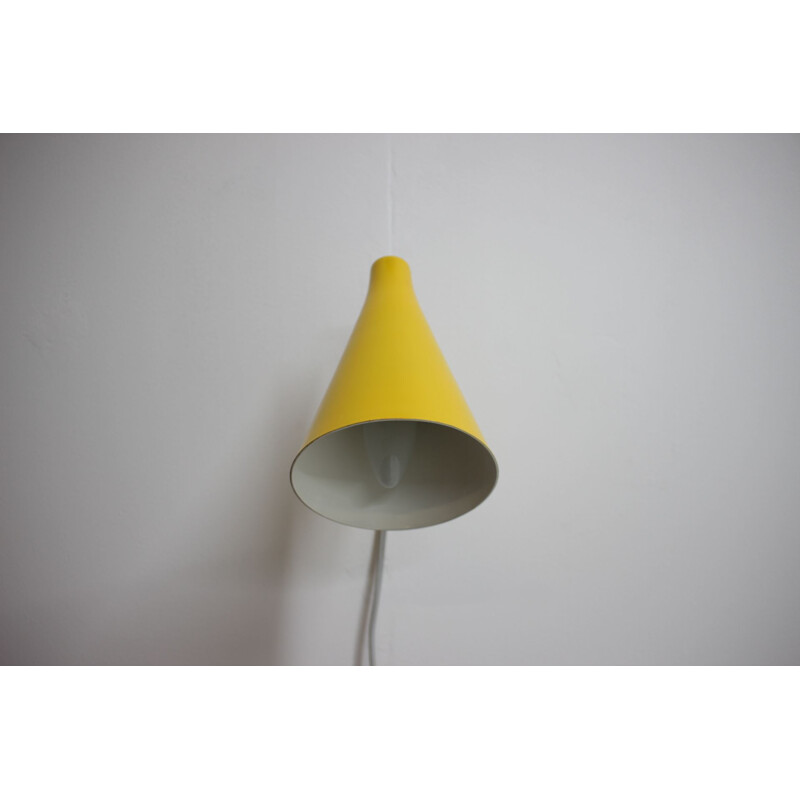 Vintage Wall Lamp for Lidokov, by Josef Hurka Czechoslovakia 1970s