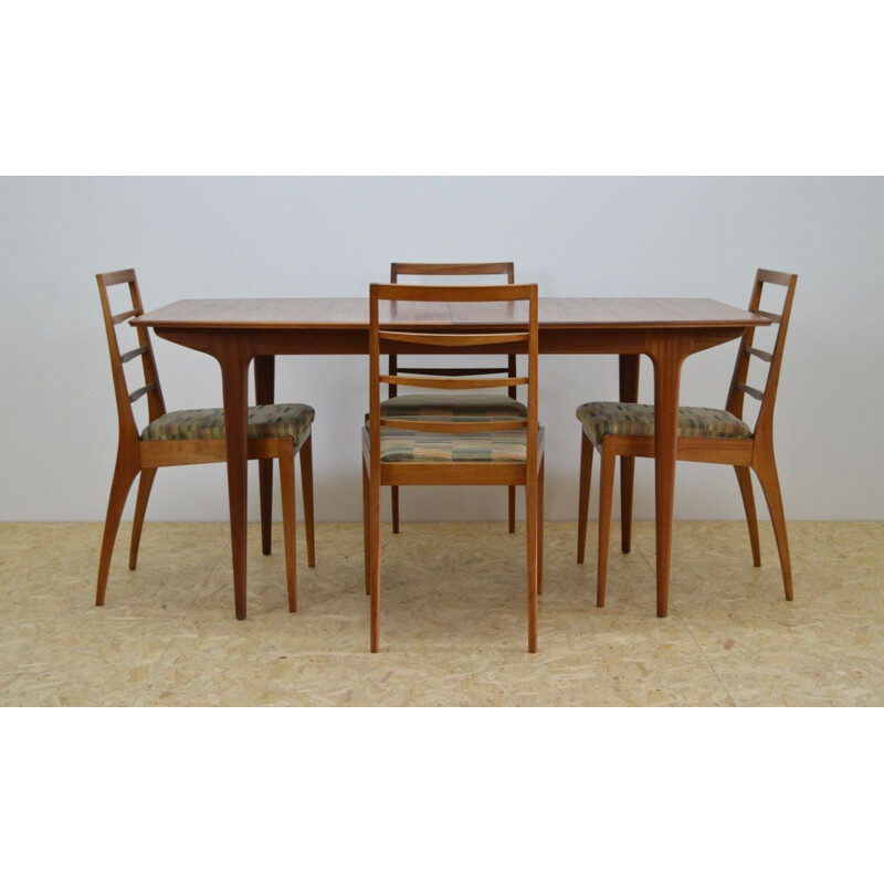 Mid Century Dining Table and 4 chairs by Mcintosh Scotland