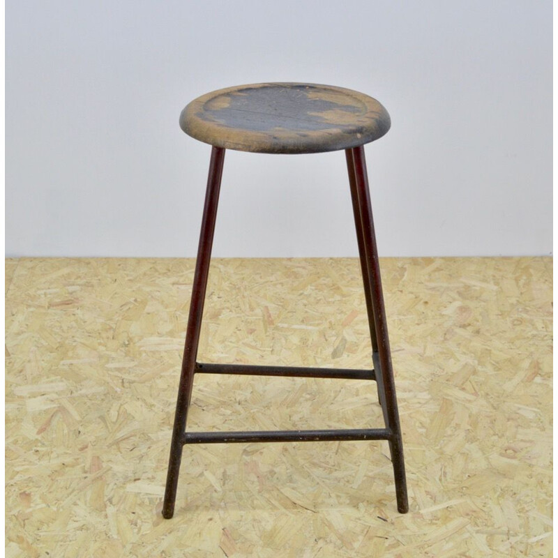 Vintage Industrial Stool in Birmingham