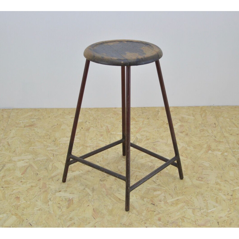 Vintage Industrial Stool in Birmingham