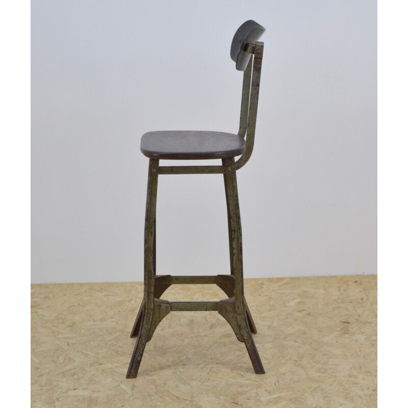 Vintage Industrial Work Chair