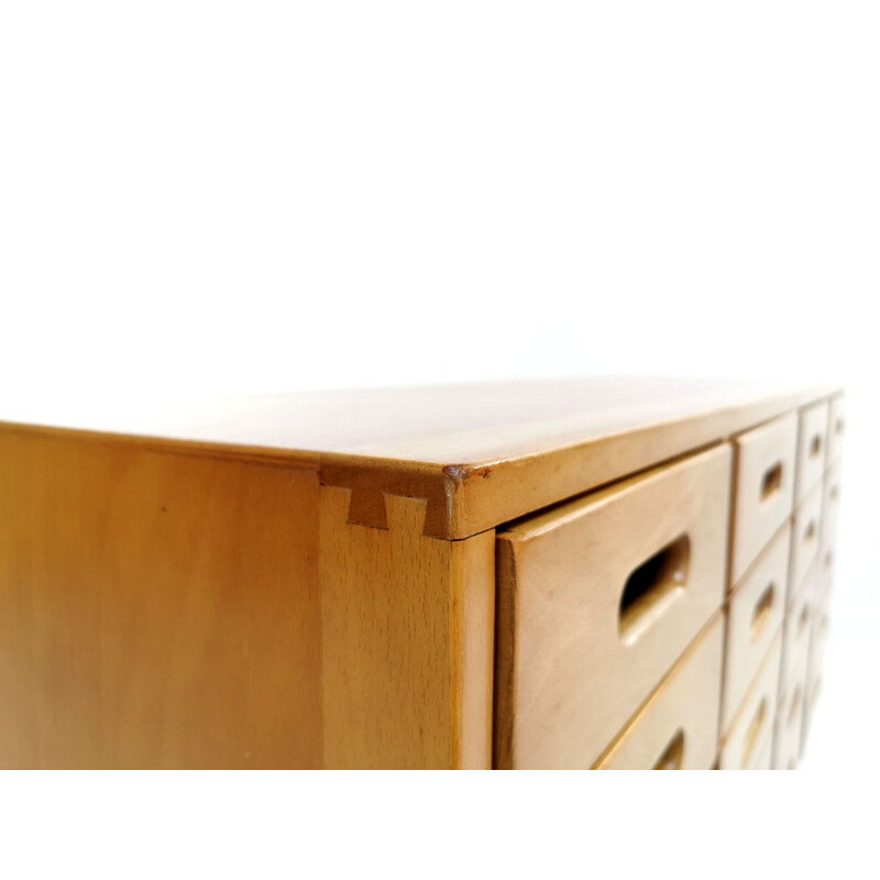 Mid-Century Sideboard Chest of Drawers by James Leonard for Esavian 1950s