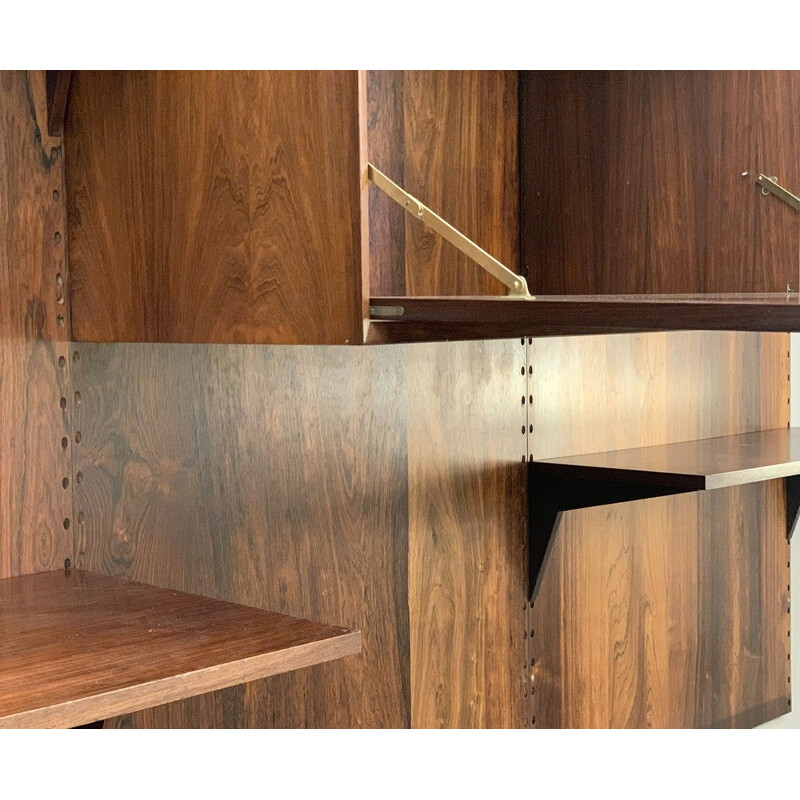 Vintage wall unit by Poul Cadovius - Denmark 1960