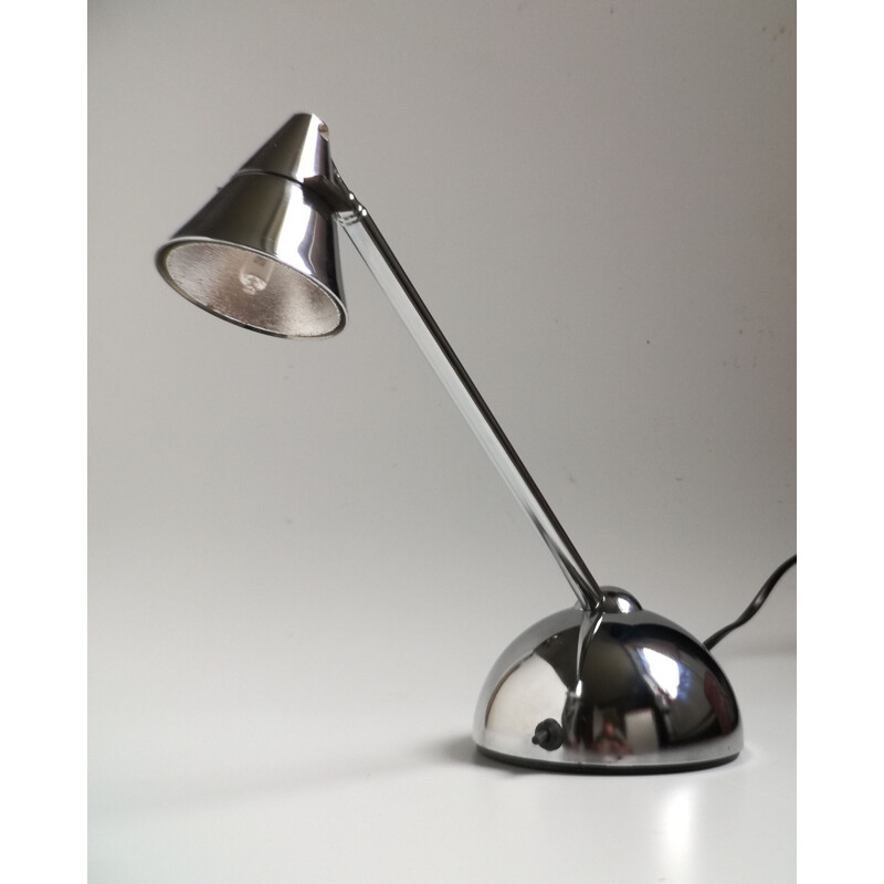 Vintage telescopic desk lamp by Targetti, 1970