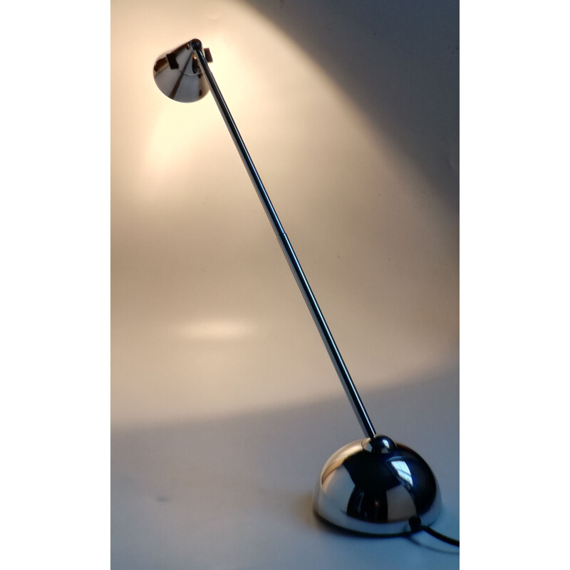 Vintage telescopic desk lamp by Targetti, 1970