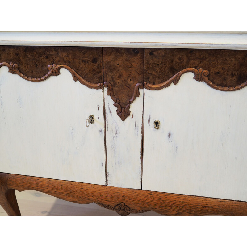 Vintage Oak chest of drawers, Sweden 1950s