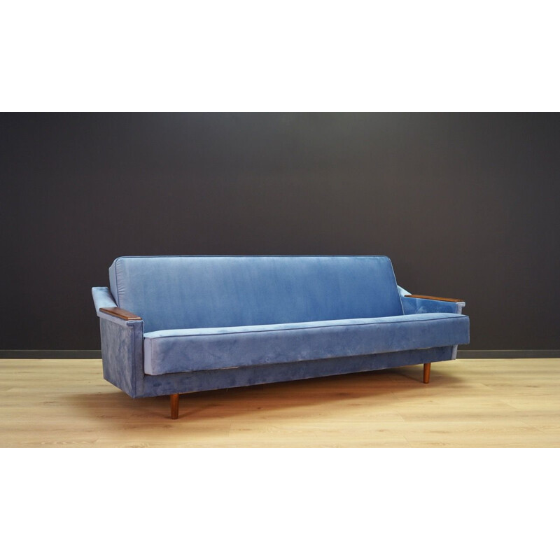 Vintage day-bed sofa in fabric, 1960s