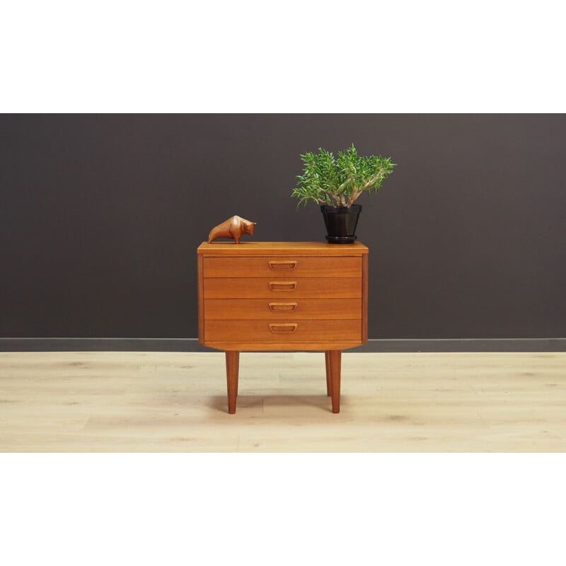 Vintage chest of drawers in teak, 1960s