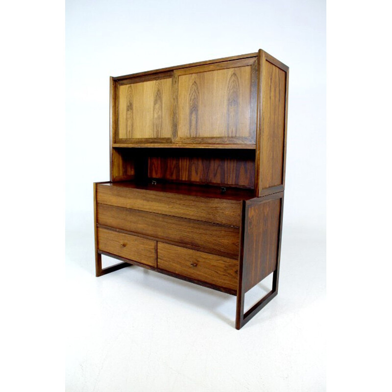 Vintage secretary in rosewood, Denmark 1960