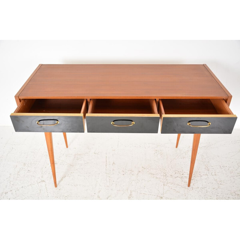 Bureau console vintage scandinave 1960