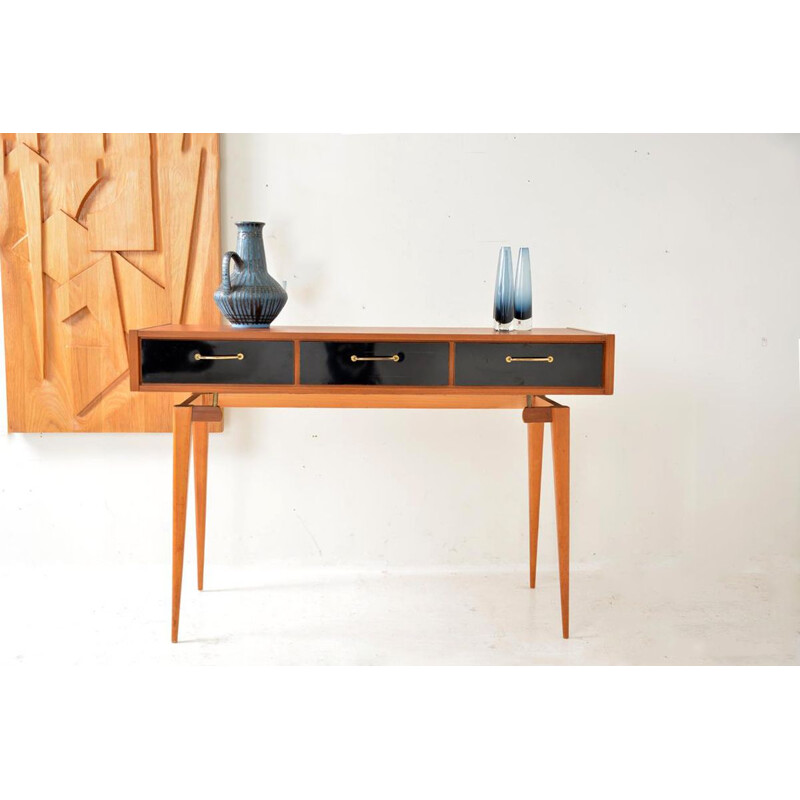 Vintage scandinavian console desk 1960