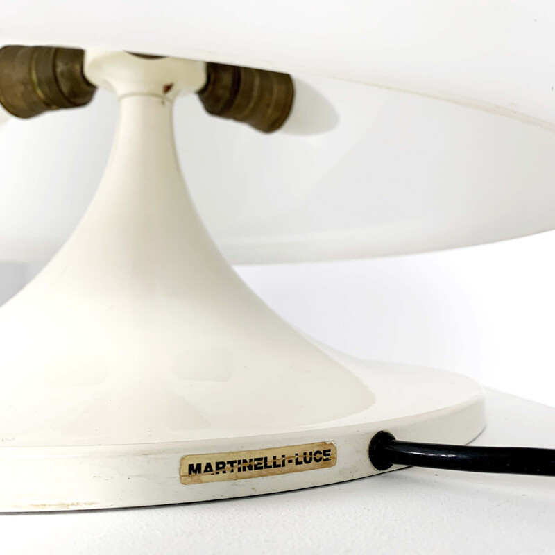 Vintage Table Lamp by Elio Martinelli for Martinelli Luce, 1970s