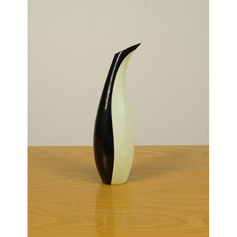 Vintage Iconic Plastic Vase Penguin from Czechoslovakia, 1960s