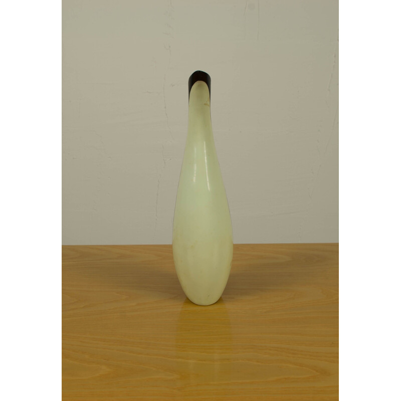 Vintage Iconic Plastic Vase Penguin from Czechoslovakia, 1960s