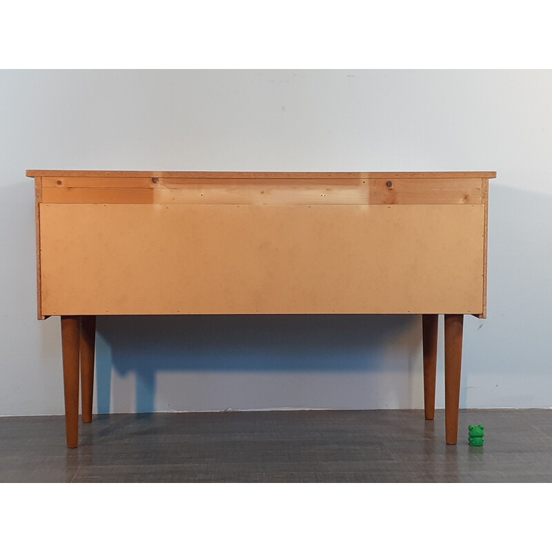 Commode vintage convertible Coiffeuse Teck par Steen et Strøm's, Norvège 1960s