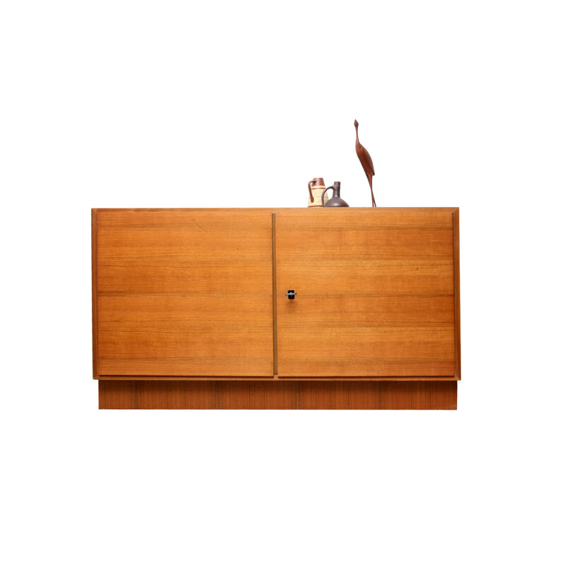 German sideboard in teak and walnut wood - 1960s